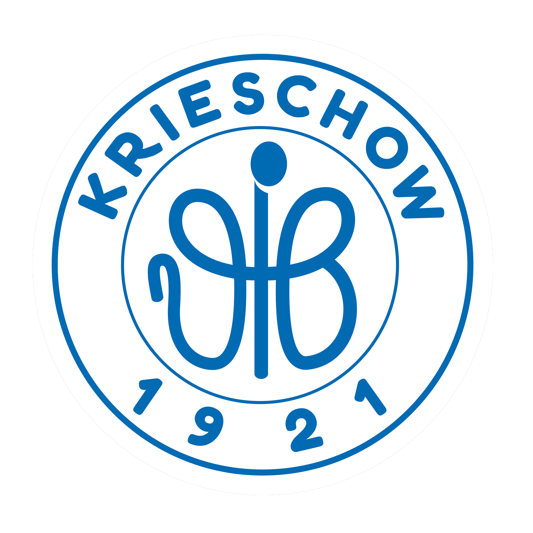 VfB Krieschow 1921 Wappen farbig