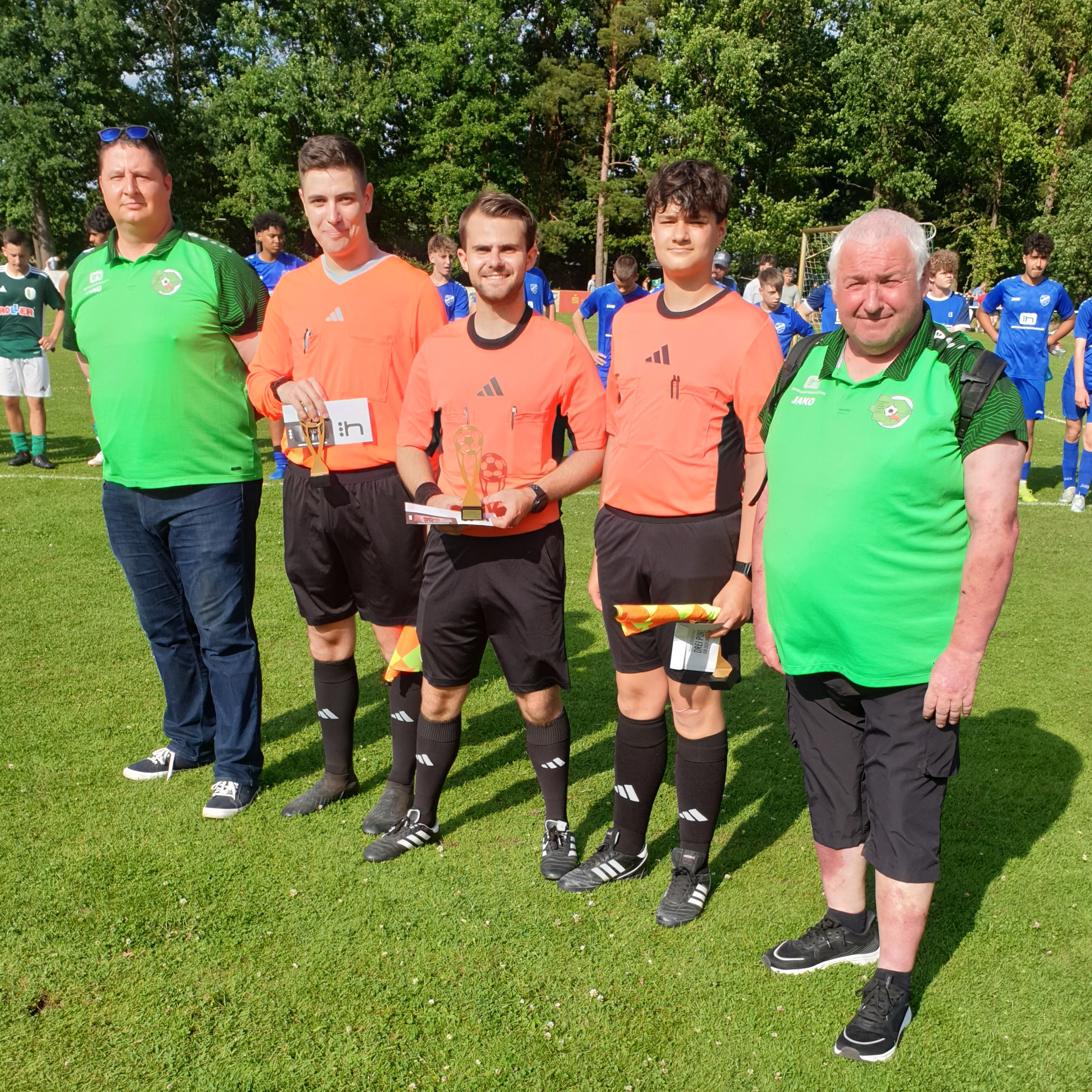 20250629 Pokalfinale C Jugend Ehrung nach