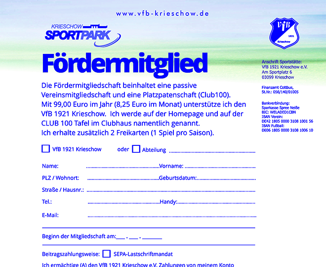 foerdermitglied verein 2018