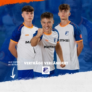 Drei weitere Spieler bleiben beim VfB