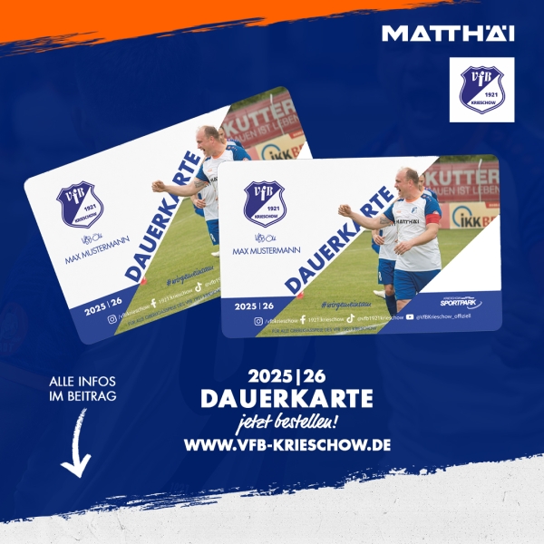 Dauerkarten &amp; Mitgliedschaft Saison 2025/26
