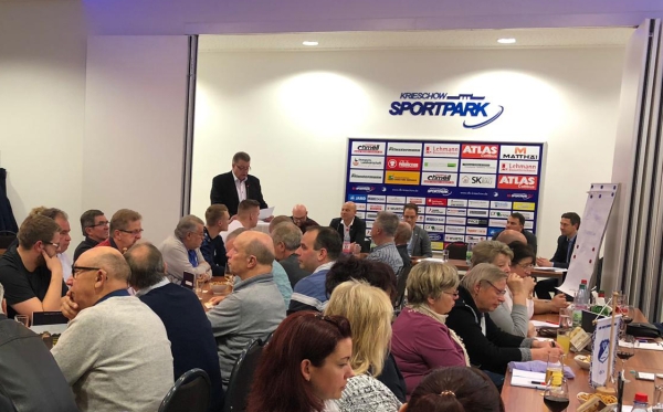 Mitgliederversammlung des VfB 1921 Krieschow am 26. M&auml;rz 2026